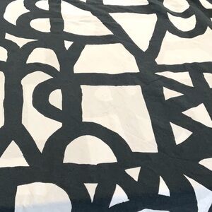 IKEA duvet cover. Pattern is Skuggbracka.